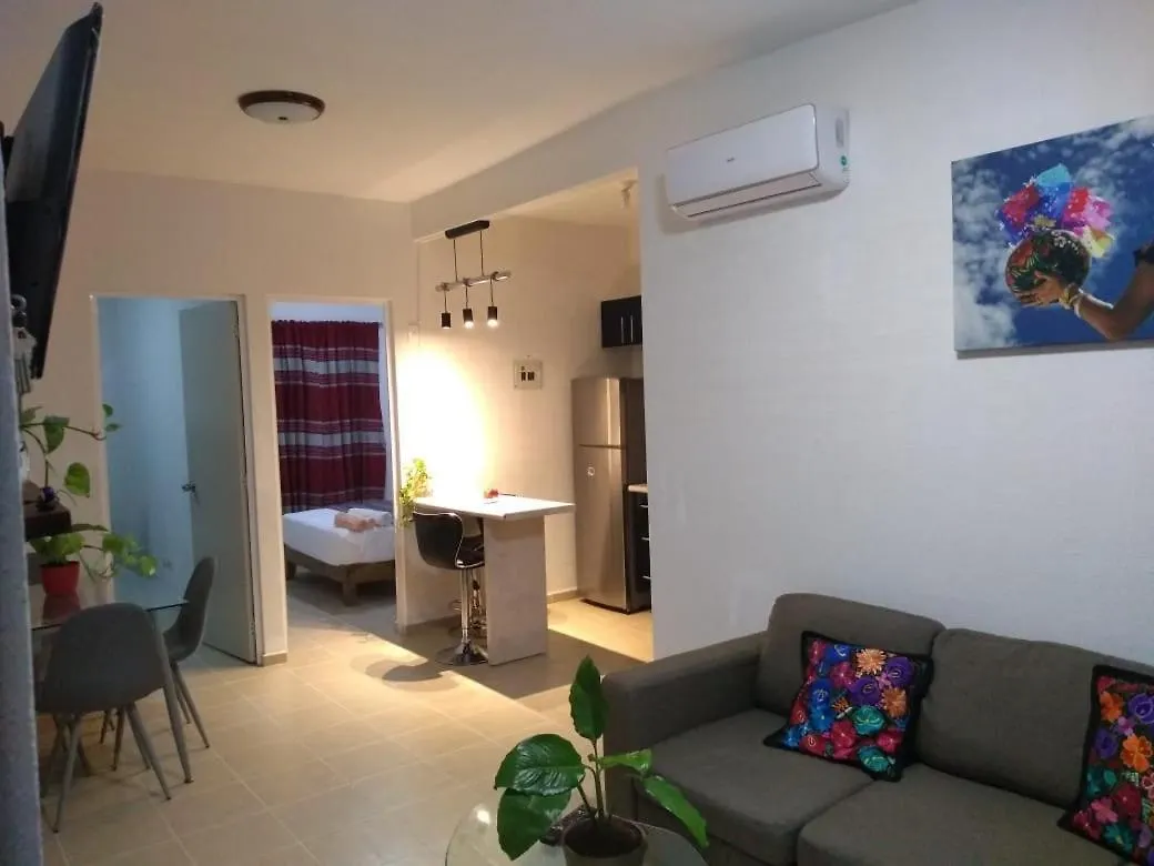Bonito Y Comodo Apartamento A Tu Alcance Cancun 0*,  Mexico